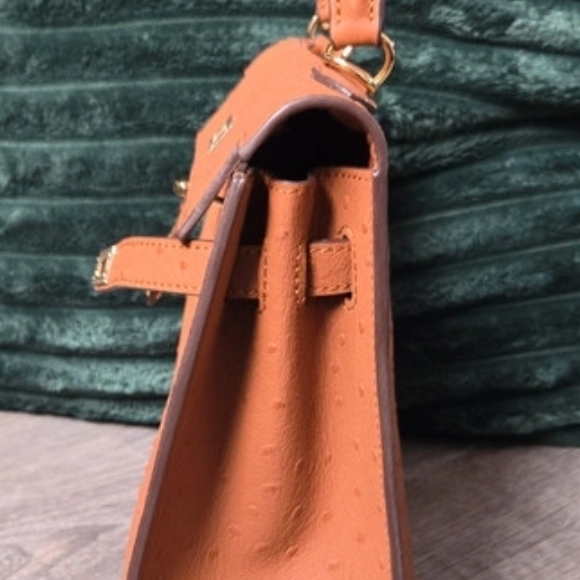 Chic Orange Satchel Bag - Picture 2 of 4